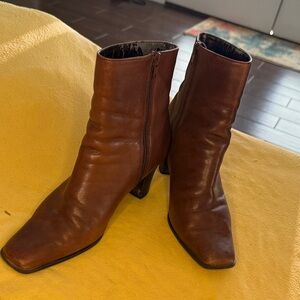 a.n.a Chestnut Ankle Booties